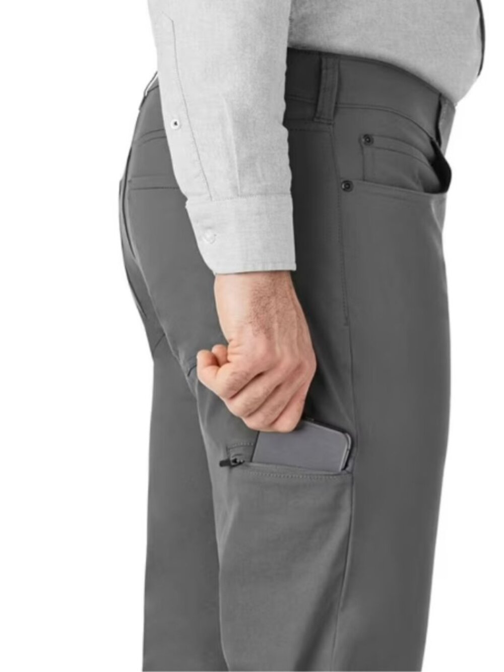 Member's Mark Men's Denali Comfort Waistband Straight Fit Pant 32x32 - Picture 4 of 8